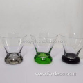 custom antique stemless martini cocktail mixing glass